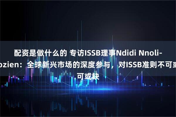 配资是做什么的 专访ISSB理事Ndidi Nnoli-Edozien：全球新兴市场的深度参与，对ISSB准则不可或缺