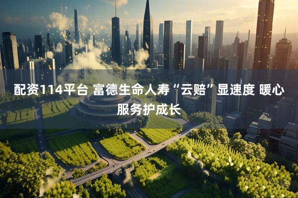 配资114平台 富德生命人寿“云赔”显速度 暖心服务护成长